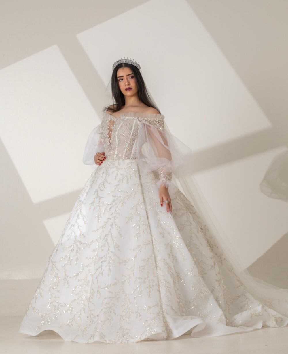 فستان عروسة فخم