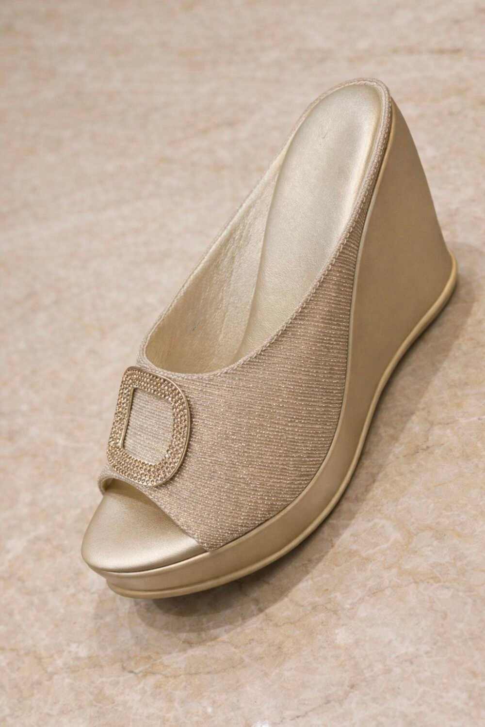 حذاء كعب عريض عالي A