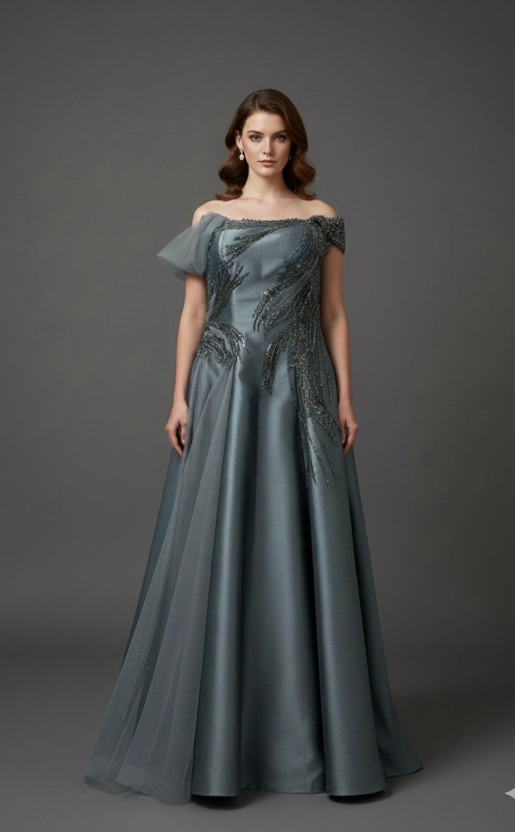 الفستان سهرة فاخر